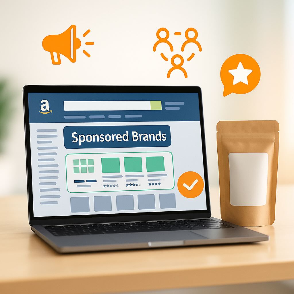 Boost your brand with Sponsored Brands on Amazon.